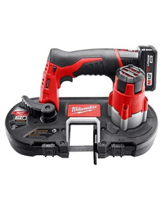 Sierra de Banda Inalámbrica Milwaukee M12 2429-21XC 12V