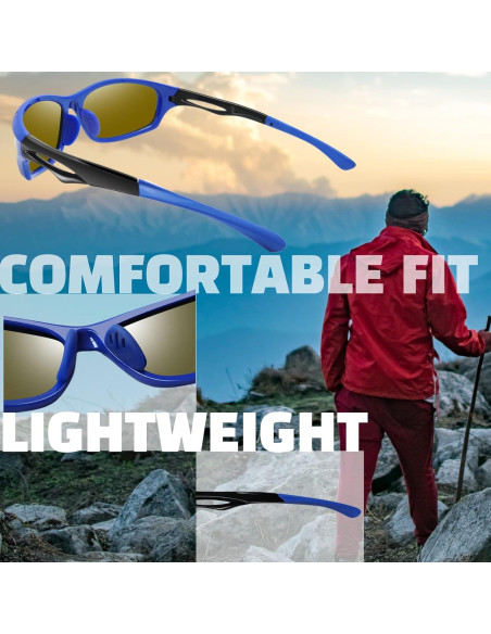 Gafas de sol deportivas Joopin UV400 polarizadas unisex Gafas de sol deportivas Joopin UV400 polarizadas unisex