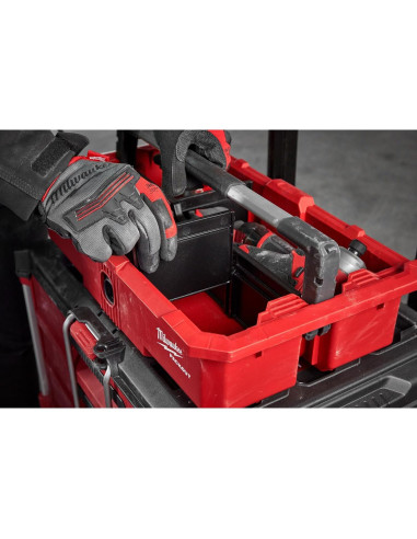 Bandeja de Herramientas Milwaukee Packout 30.1x50.3cm 6 Compartimentos