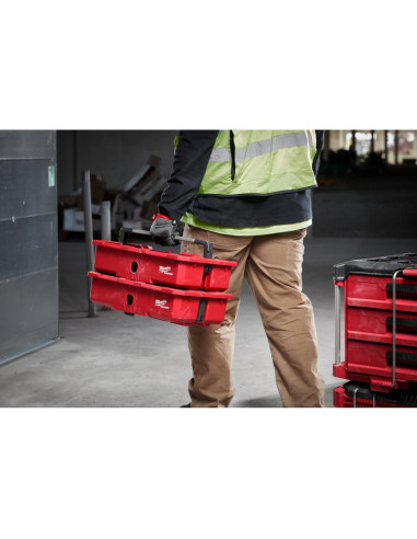 Bandeja de Herramientas Milwaukee Packout 30.1x50.3cm 6 Compartimentos