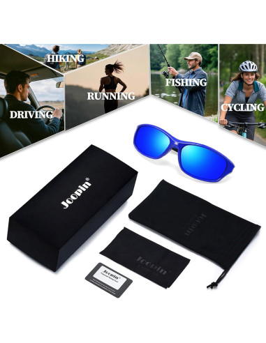 Gafas de sol deportivas Joopin UV400 polarizadas unisex