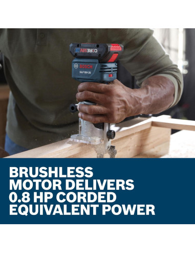 Router de Recorte Bosch GLF18V-25 18V - Ligero y Potente