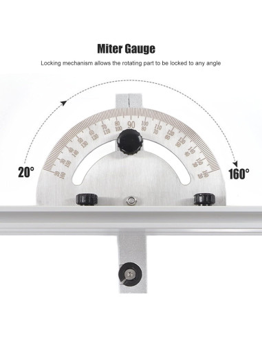 Medidor de Inglete FTVOGUE para Sierra de Mesa 0.91 kg