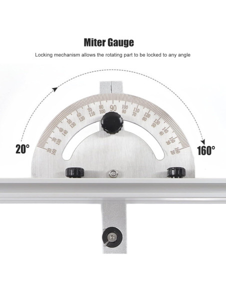 Medidor de Inglete FTVOGUE para Sierra de Mesa 0.91 kg