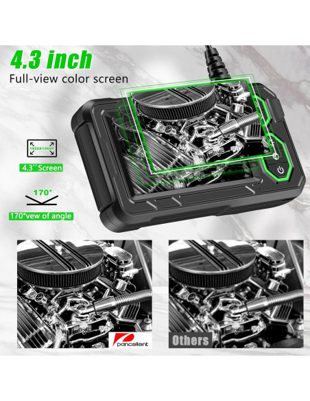 Cámara de Inspección Pancellent G45 4.3" HD IP67 5M