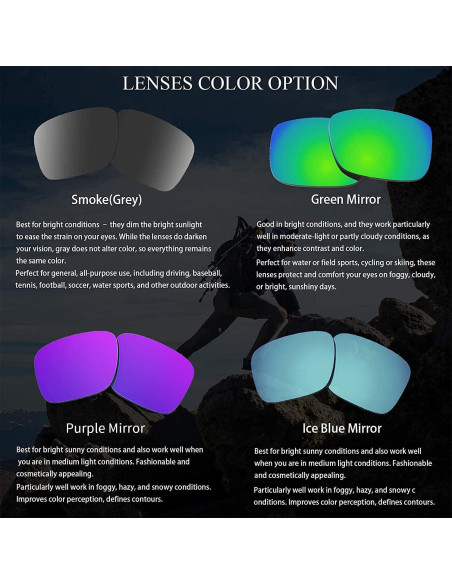 Gafas de sol deportivas DEAFRAIN Dfsg21b polarizadas UV400