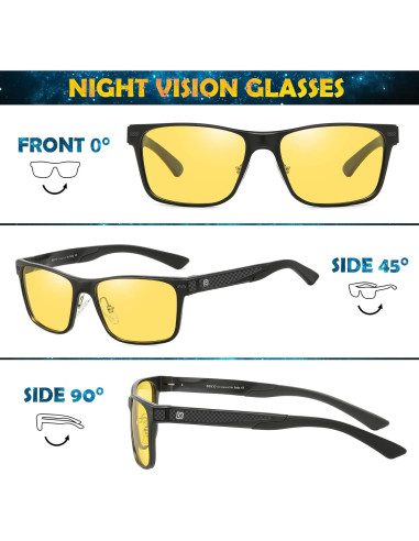 Gafas de Conducción Nocturna DUCO con Lentes Polarizados