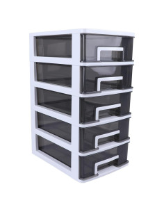Gabinete de Almacenamiento Garneck 5 Cajones Plástico 31.2x21.2cm