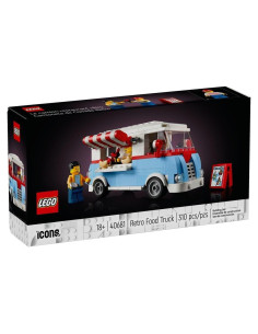 LEGO Icons Camión de Comida Retro 40681 para Adultos