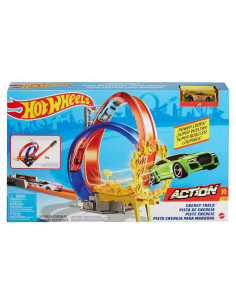 Pista de Energía Hot Wheels GND92 con 1 coche 1:64