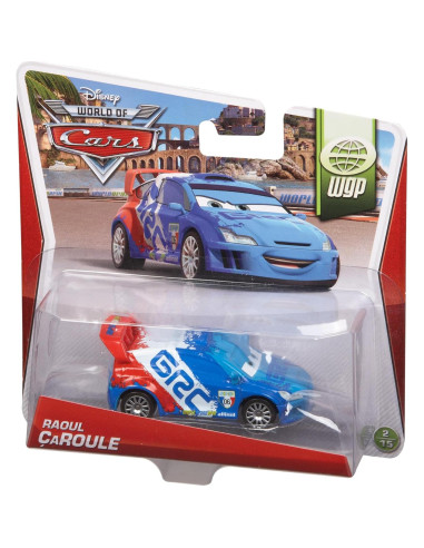 Vehículo Diecast Raoul Caroule Disney Cars 1:55