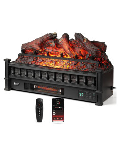 Calefactor Eléctrico TURBRO Llama Eterna 8,26 kg WiFi 1500W