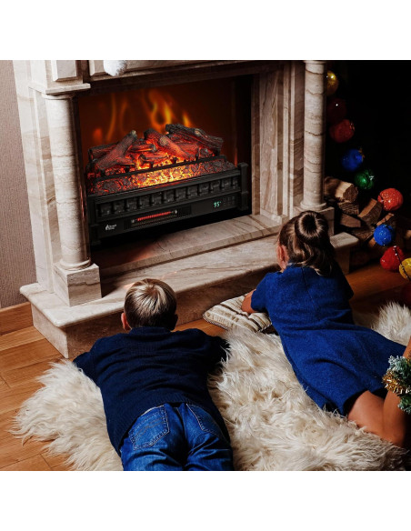 Calefactor Eléctrico TURBRO Llama Eterna 8,26 kg WiFi 1500W