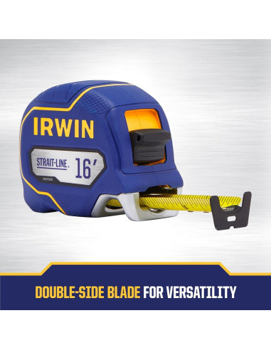 Cinta Métrica IRWIN Strait-Line 16 Pies (4.88 m) con Freno