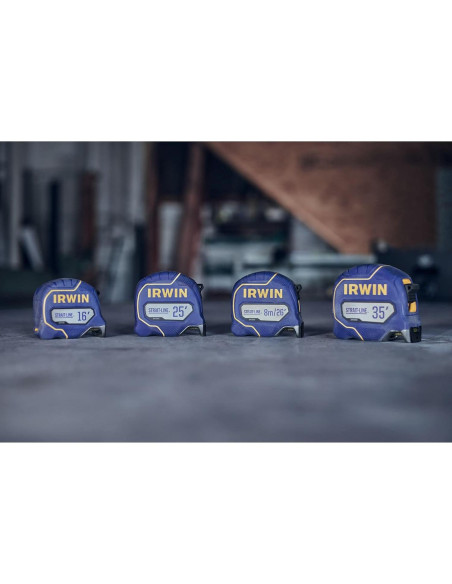 Cinta Métrica IRWIN Strait-Line 16 Pies (4.88 m) con Freno