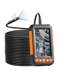 Cámara de Inspección VEVOR 1080P HD con Luz LED 15m