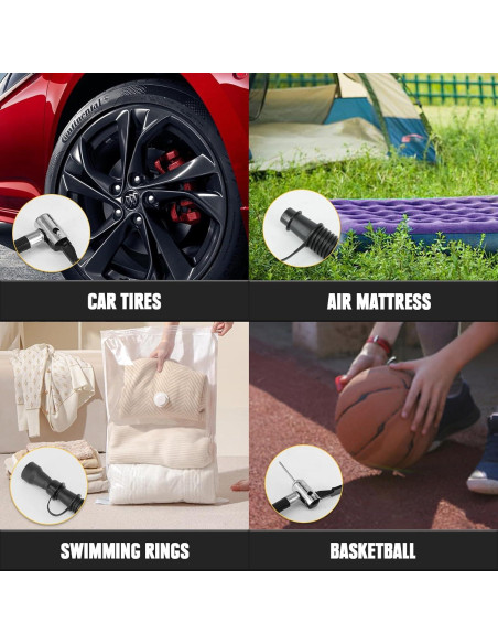 Inflador de Neumáticos Inalámbrico MaxMore 160 PSI Portátil