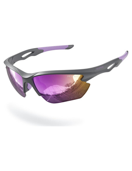 Gafas de sol deportivas DEAFRAIN Dfsg21b polarizadas UV400
