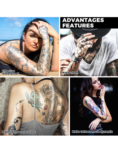 Vendaje Impermeable para Tatuajes BFONS 5.5m x 5cm Estéril