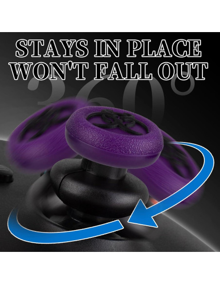 Extensores de Thumbstick y Grip de Pulgar PlayRealm para Xbox