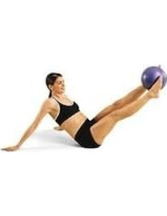 Pelota Mini de Pilates Theragear 22,86 cm Púrpura 2