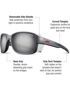 Gafas de sol Julbo Monterosa 2 Unisex con Protectores 2
