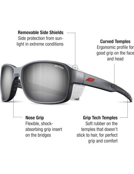Gafas de sol Julbo Monterosa 2 Unisex con Protectores