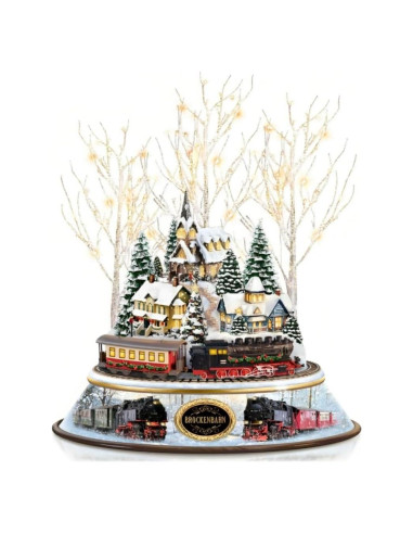 Escultura de Mesa Brockenbahn The Bradford 27cm Navidad