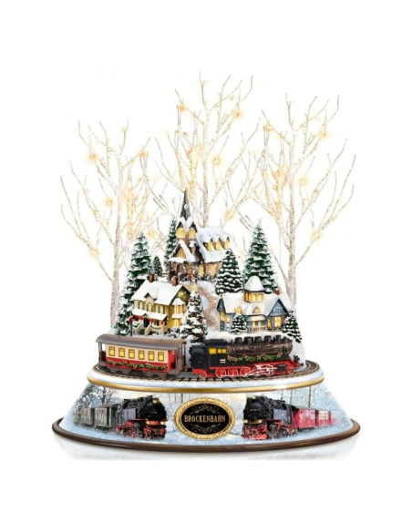 Escultura de Mesa Brockenbahn The Bradford 27cm Navidad