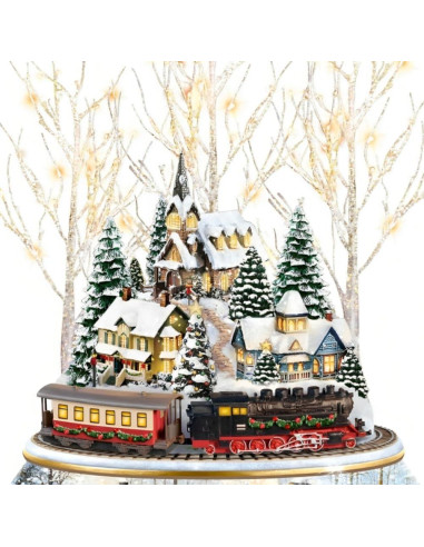 Escultura de Mesa Brockenbahn The Bradford 27cm Navidad