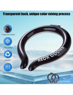 Tubo de Enfriamiento para Cuello TAVRIX Grande Negro 2