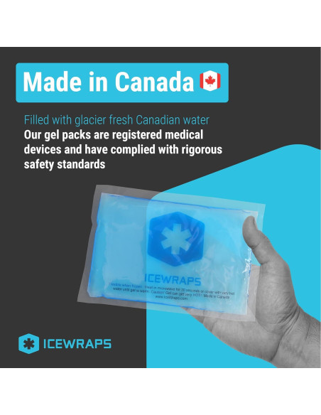 Paquetes de Hielo Caliente y Frío IceWraps - 60 Unidades
