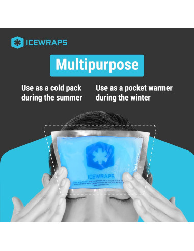 Paquetes de Hielo Caliente y Frío IceWraps - 60 Unidades