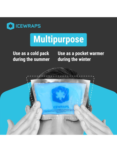 Paquetes de Hielo Caliente y Frío IceWraps - 60 Unidades