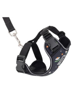 Arnés de Aventura para Gatos RCPETS Mediano Margaritas