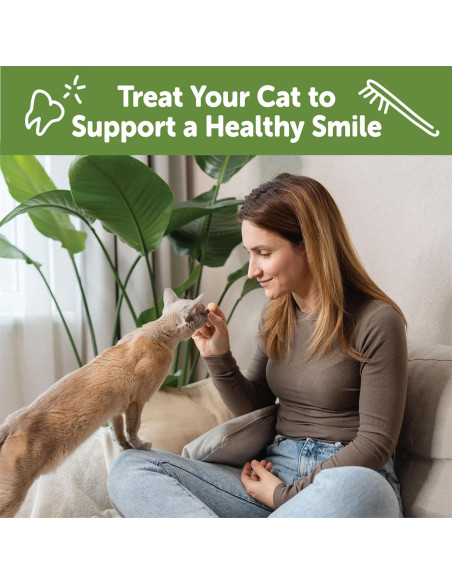 Golosinas Dentales para Gatos WHIMZEES Pollo y Salmón 127g