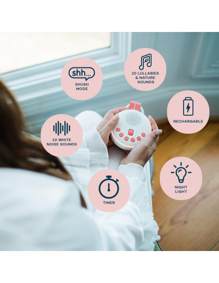 Máquina de Sonido SlumberPod SlumberCalm 21 Sonidos Bebés