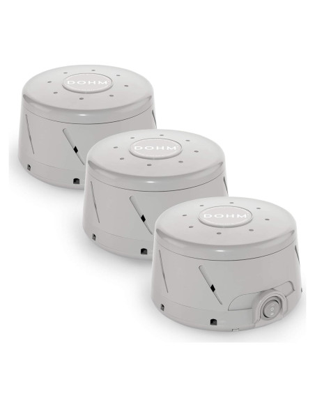Yogasleep Dohm Classic Gris - 3 Máquinas Ruido Blanco