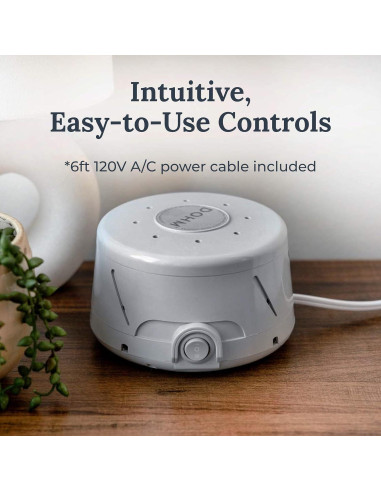 Yogasleep Dohm Classic Gris - 3 Máquinas Ruido Blanco