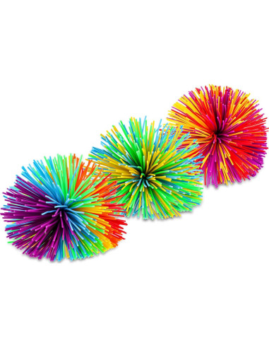 Pelotas Antiestrés Leinuosen 5 Piezas 6.99 cm Multicolor