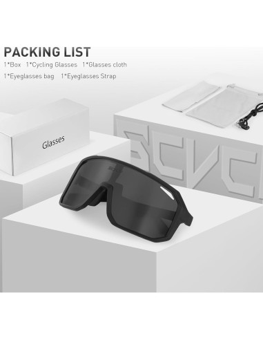 Gafas de Ciclismo SCVCN DZ-S62 UV400 Policarbonato