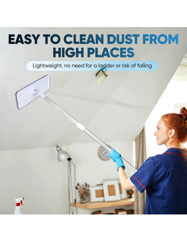 Juego de trapeador y cubo Saker con escurridor 3 almohadillas