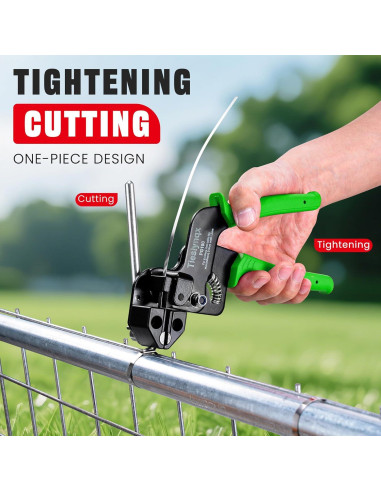 Kit de pistola para bridas TiesLynqx 152 piezas acero inoxidable