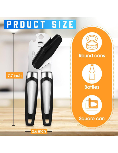 Abridores de Latas Manuales Gisafai 20 Pcs Acero Inoxidable