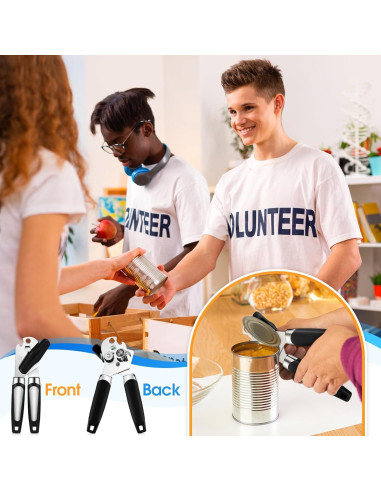 Abridores de Latas Manuales Gisafai 20 Pcs Acero Inoxidable