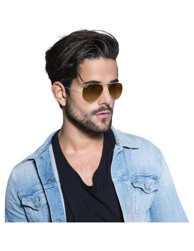 Gafas de sol aviador Ray-Ban RB3025 58mm polarizadas