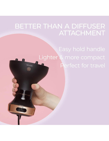 Secador de Cabello Rizado Bellissima Diffon Cerámico 5000