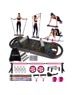 Gimnasio Portátil HOTWAVE 16 Accesorios Fitness 3.77 kg