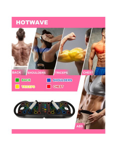 Gimnasio Portátil HOTWAVE 16 Accesorios Fitness 3.77 kg 2