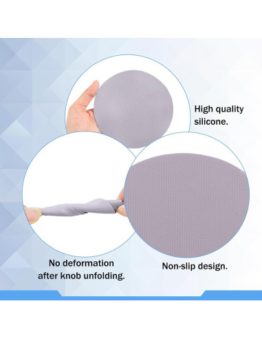 4 Piezas Almohadillas Antideslizantes Silicona Abeillo